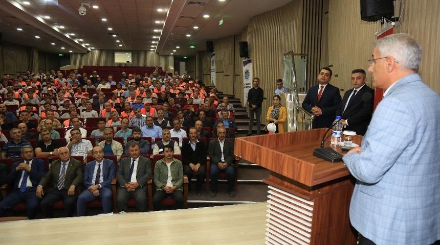 Battalgazi Belediye personeline iş güvenliği semineri