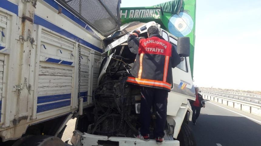 Şanlıurfa&rsquo;da trafik kazası: 1 yaralı