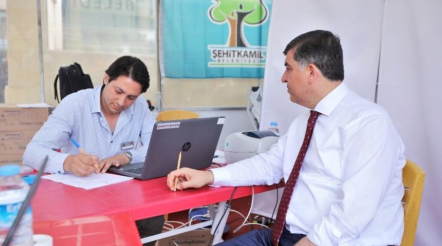 Şehitkamil personellerinden anlamlı bağış