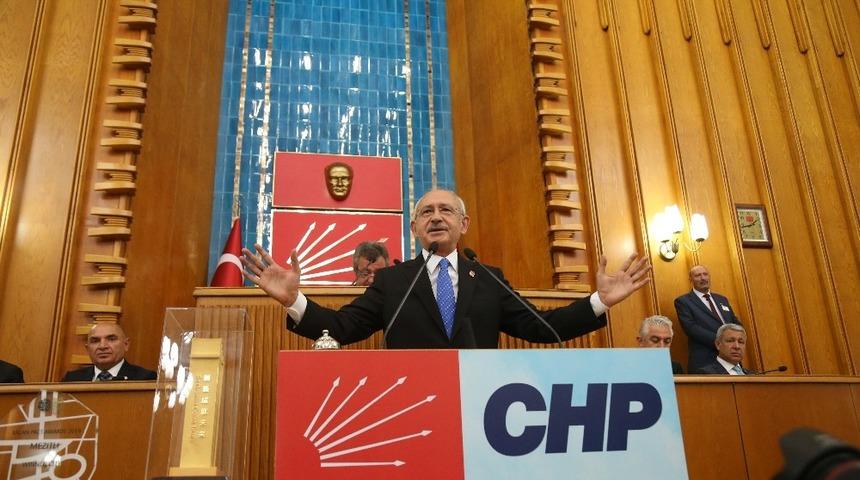 Kılıçdaroğlu'ndan grup toplantısında açıklamalar