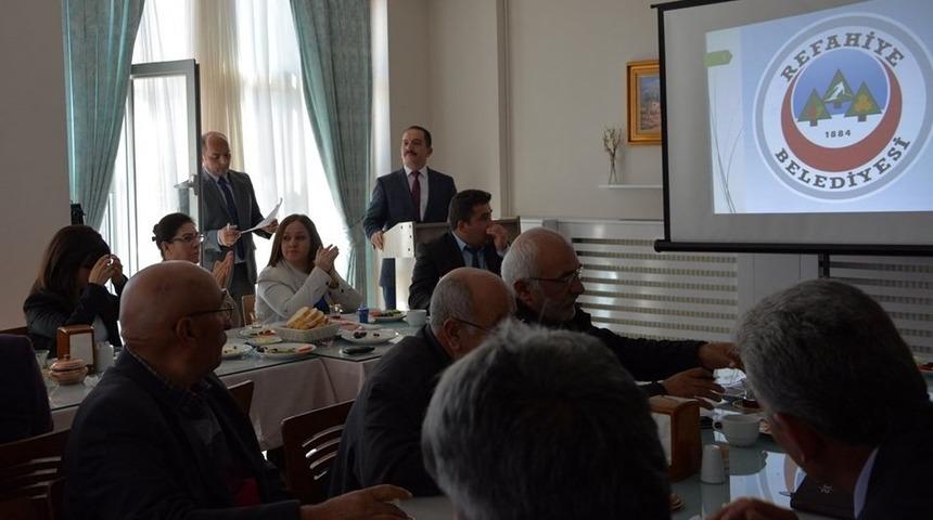 Refahiye Kent Konseyi &uuml;&ccedil;&uuml;nc&uuml; toplantısını yaptı