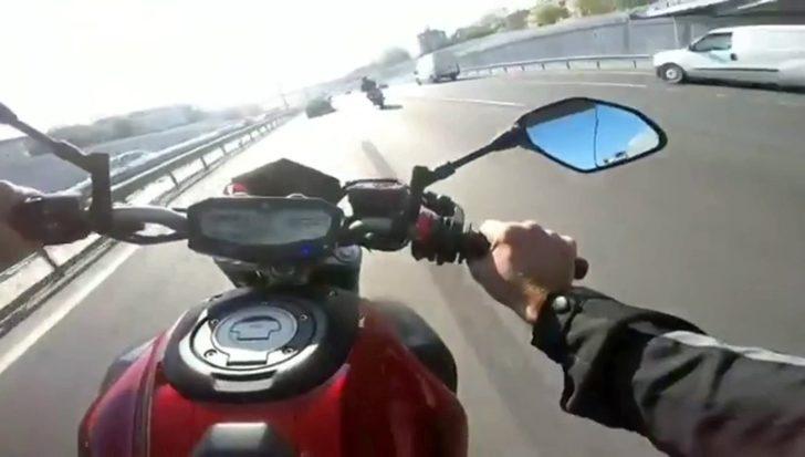 E-5'te motosikletli magandaların "makas” terörü! G3