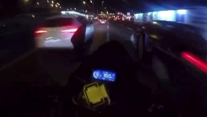 E-5'te motosikletli magandaların "makas” terörü! G1