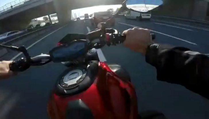 E-5'te motosikletli magandaların "makas” terörü! G4