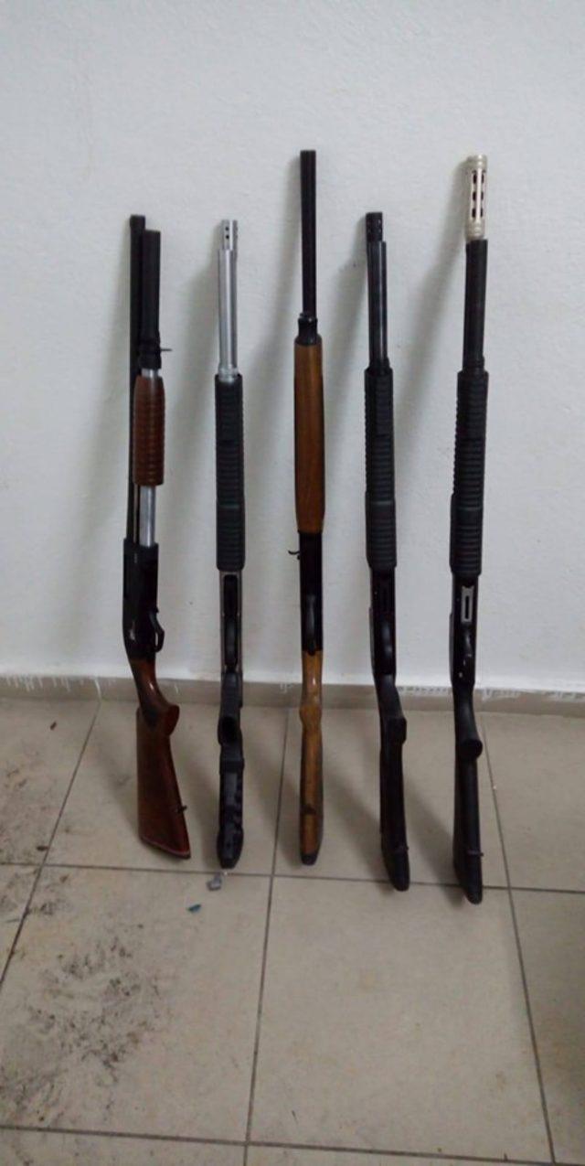 Beyşehir de 156 adet ka&ccedil;ak silah ele ge&ccedil;irildi 3