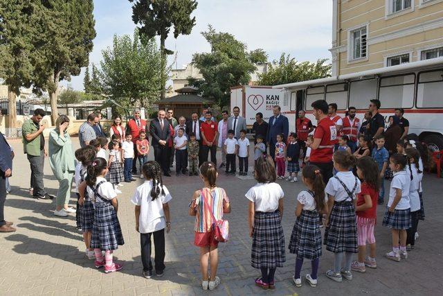 Rekor Kan bağışına Vali Soytürk’ten ziyaret