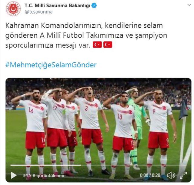 Komandolar, milli sporculara selam gönderdi