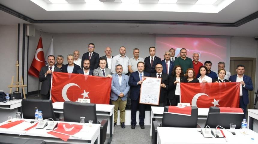 Karesi Belediye Meclisi&rsquo;nden Barış Pınarı Harekatı&rsquo;na destek