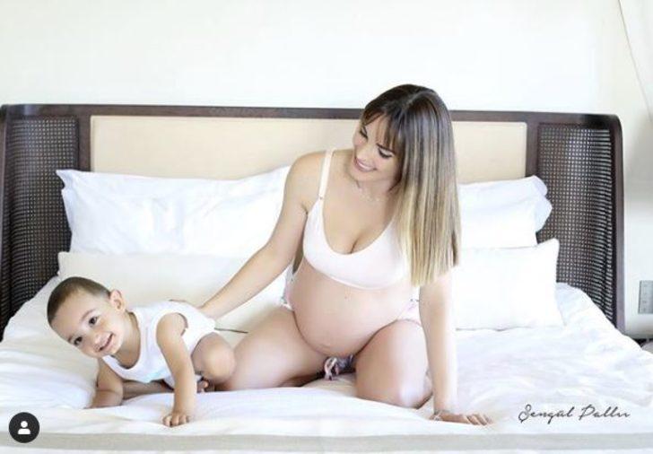 Muslera'nın eşi Patricia doğum öncesi objektif karşısına geçti G4