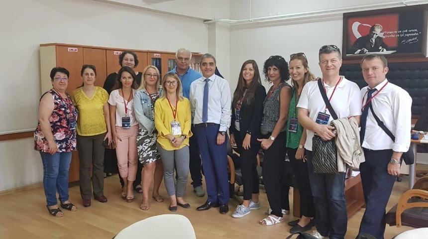 Abidin Pak Pakmaya Anadolu Lisesi 4 ülkeden öğrencileri ağırladı