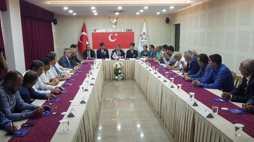 Nazilli’deki borsa ve odalardan Barış Pınarı Harekatı’na destek