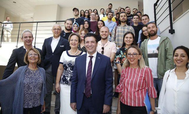 Başkan Genç, Bilim Üniversitesi’nde derse girdi