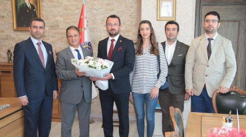 EGEİD&rsquo;ten Emniyet M&uuml;d&uuml;r&uuml; Uslusoy&rsquo;a ziyaret