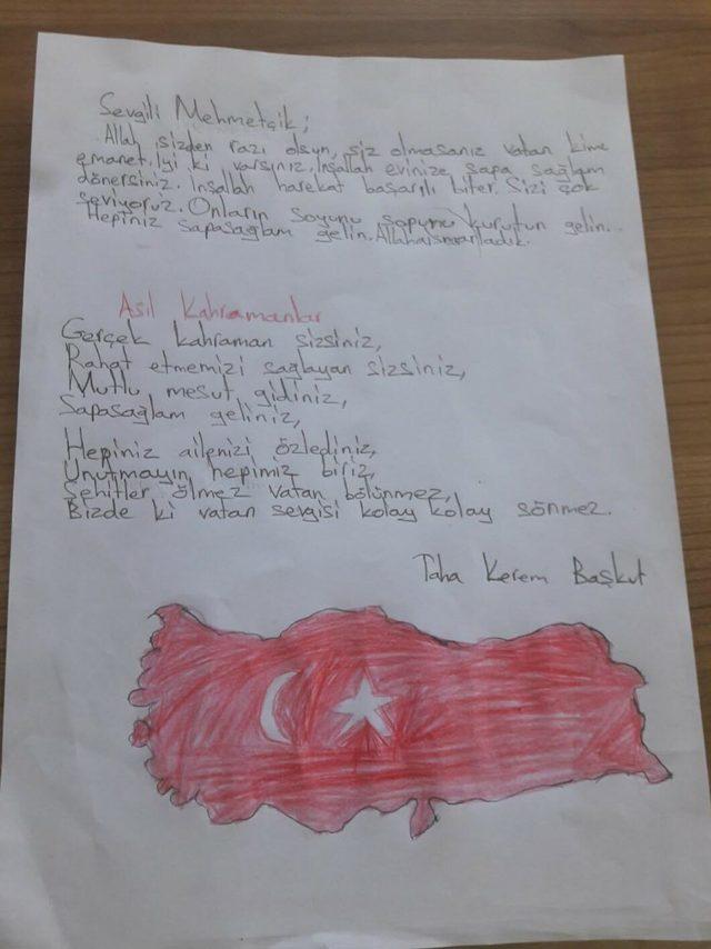 'Barış Pınarı Harekatı'ndaki Mehmetçiklere, 918 mektup yazdılar