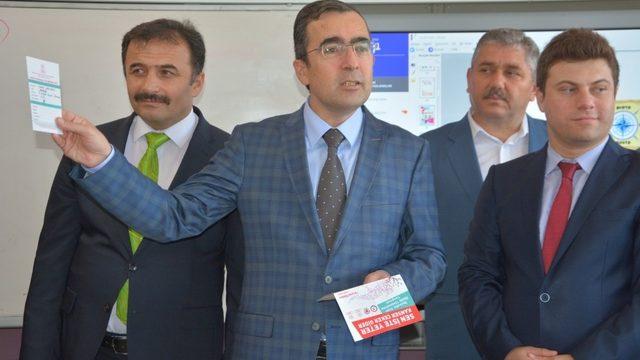 Kaymakan Güner, öğrencilere ödüllü yönlendirme yarışmasını tanıttı