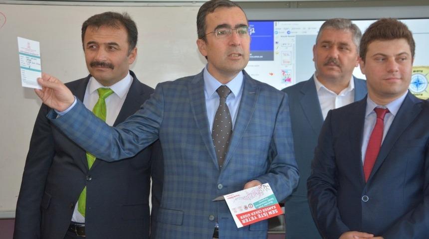 Kaymakan G&uuml;ner, &ouml;ğrencilere &ouml;d&uuml;ll&uuml; y&ouml;nlendirme yarışmasını tanıttı