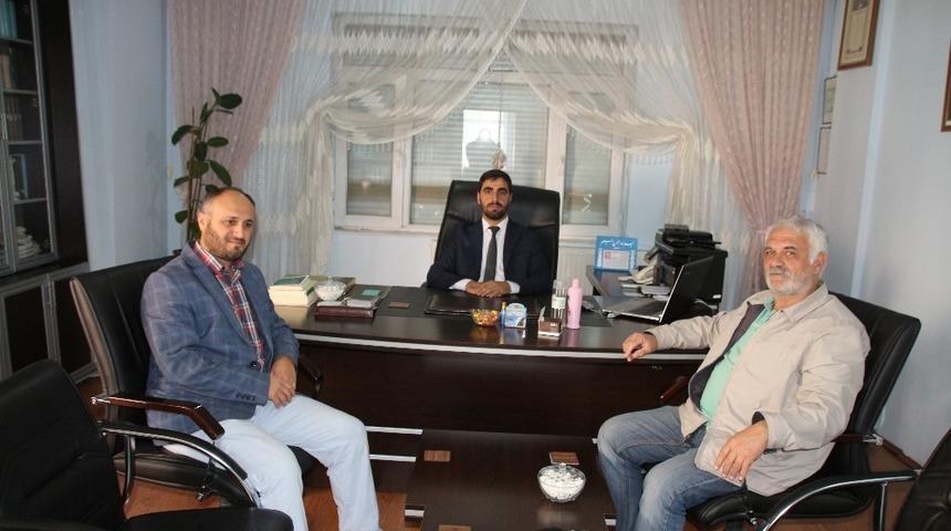 Gazetecilerden M&uuml;ft&uuml; &Ouml;zt&uuml;rk&rsquo;e ziyaret