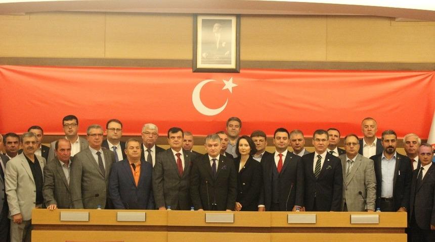 Tekirdağ&rsquo;dan tek y&uuml;rek olarak Barış Pınarı Harekatı&rsquo;na destek