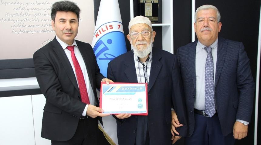 İslamoğlu&rsquo;dan Rekt&ouml;r Karacoşkun&rsquo;u ziyaret etti