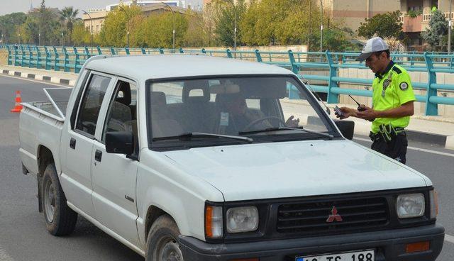 Turgutlu’da yaya önceliğine uymayan sürücülere ceza