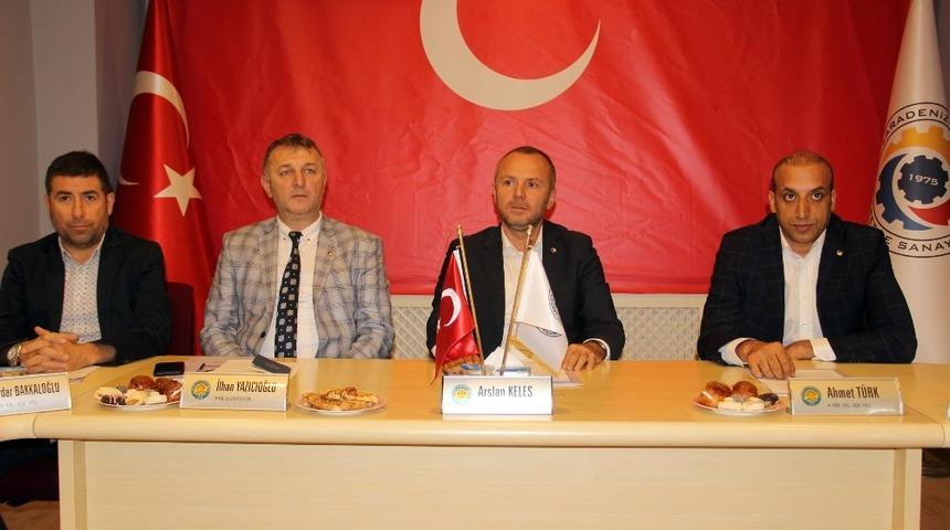 Oda ve Sendika Başkanları &lsquo;Barış Pınarı Harek&acirc;tı&rsquo;na destek i&ccedil;in toplandı