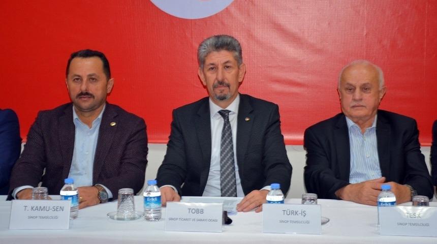 Sinop&rsquo;tan Barış Pınarı Harek&acirc;tı&rsquo;na destek