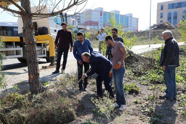 Bartın Üniversitesi’nde ‘Sürdürülebilir Yeşil Kampüs’ çalışmaları hız kazandı