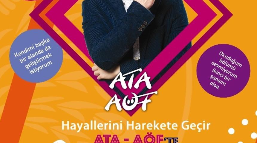 ATA AÖF’te Sınavsız İkinci Üniversite fırsatı devam ediyor