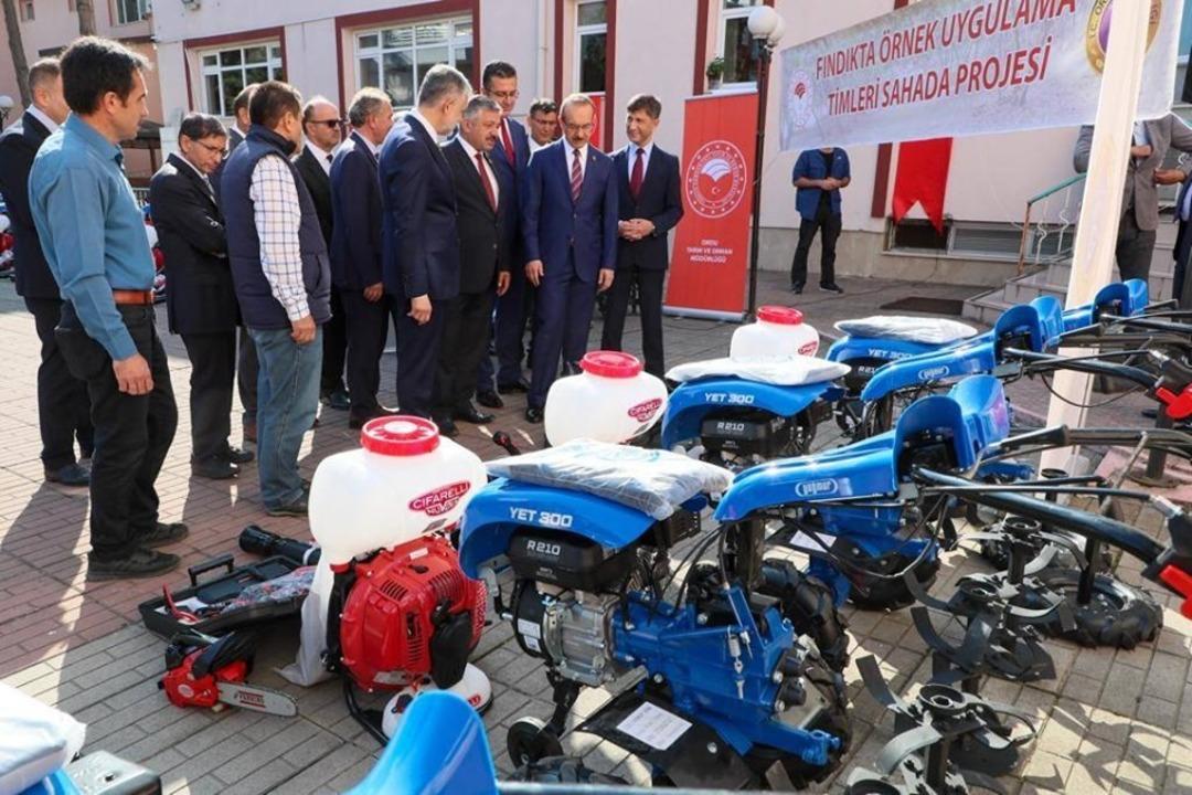 Ordu Valiliğinden fındık &uuml;reticilerine budama desteği