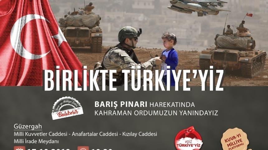 Balıkesir, Barış Pınarı&rsquo;na dev desteğe hazırlanıyor