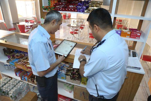 Elazığ’da okul kantinleri denetlendi