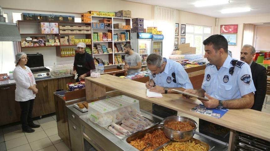 Elazığ&rsquo;da okul kantinleri denetlendi