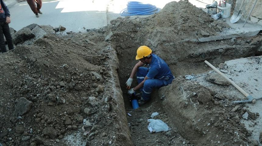 VASKİ&rsquo;den i&ccedil;me suyu &ccedil;alışması