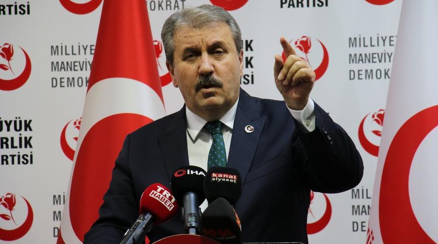 Destici'den KKTC Cumhurbaşkanı Akıncı'ya sert tepki