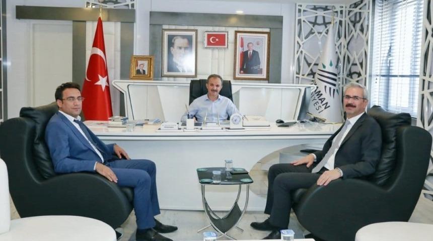 Başkan Kılın&ccedil; ve B&ouml;lge M&uuml;d&uuml;r&uuml; Keskin, projeleri konuştu