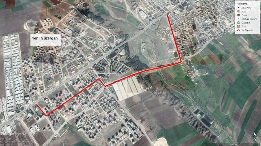 Belediye otob&uuml;slerinin g&uuml;zergahı ge&ccedil;ici olarak değiştirildi