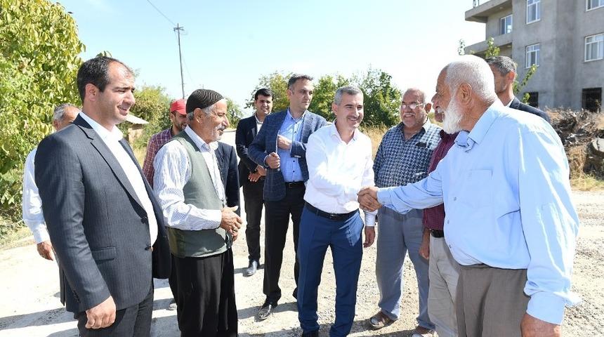 Başkan Mehmet Çınar, yatırımları inceledi