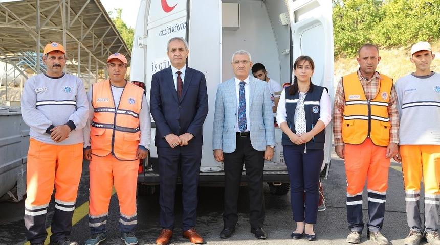 Battalgazi Belediyesi, çalışanlarına sağlık taraması yaptırdı.