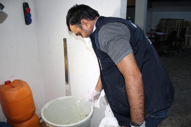 Bayrampaşa'da sahte deterjan operasyonu