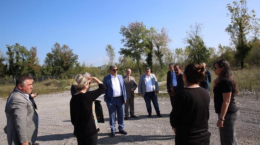 Gasilhane alanı incelendi