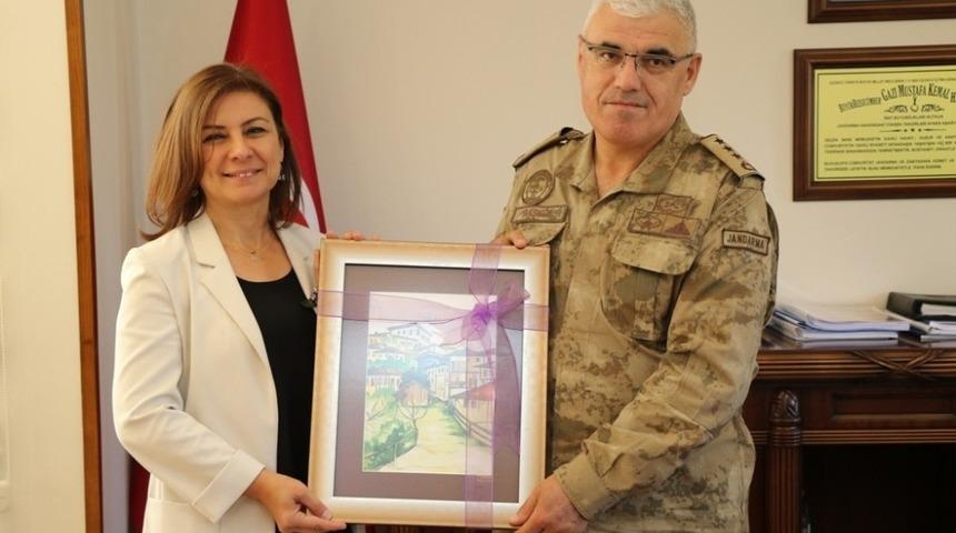 K&ouml;se&rsquo;den Albay Başk&ouml;k&rsquo;e ziyaret