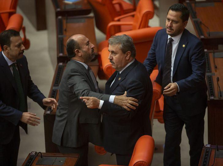 Meclis'te gerginlik! Destici'den kendisine söz vermeyen Sancar'a: Kobani'de yaptığınız hainliği burada da yapıyorsunuz G1