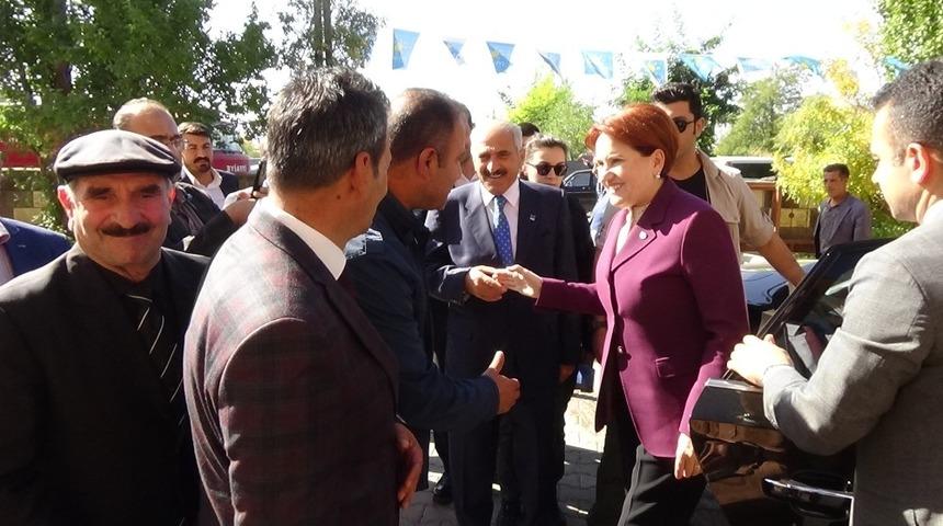 İYİ Parti Genel Başkanı Akşener Muş’ta