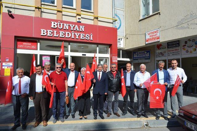 Bünyan Belediye Meclisi Barış Pınarı Harekatına Katılmak İçin Gönüllü Oldu