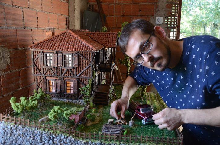 Gerçeğinin kopyası ’maket ev’ şaşırtıyor G5