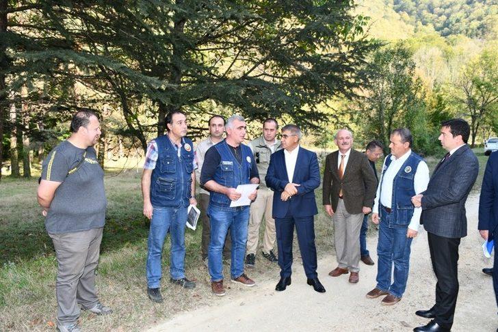 Vali Gürel, Fındıkaltı Tesislerinde incelemelerde bulundu G1