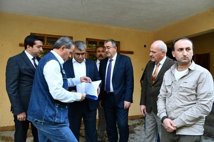 Vali Gürel, Fındıkaltı Tesislerinde incelemelerde bulundu G5