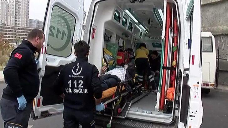 Başakşehir'de işçi servisi kaza yaptı! Yaralılar var G1