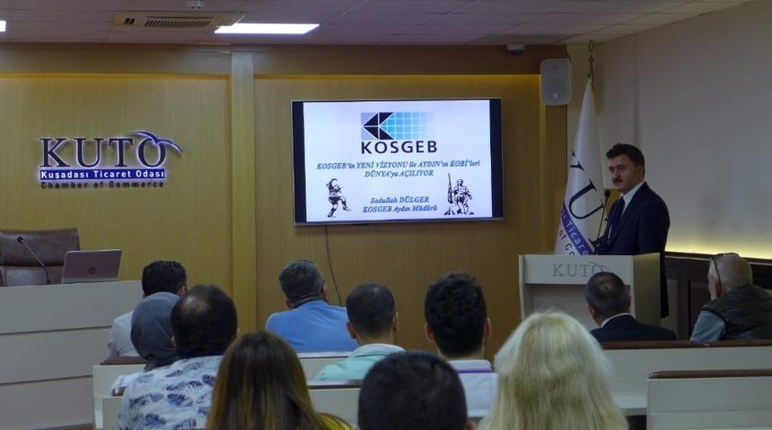 KUTO’da KOSGEB Yeni Destek Paketleri bilgilendirme toplantısı
