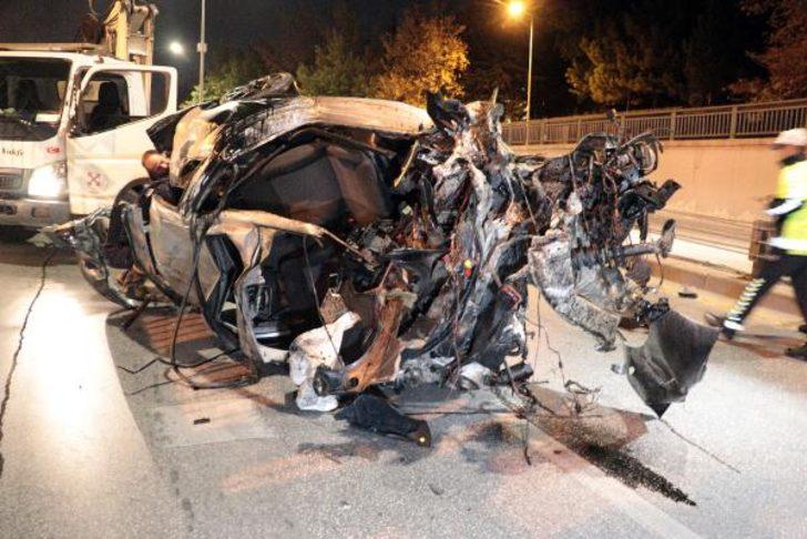 Başkentte dehşete düşüren kaza! Gören inanamadı G2